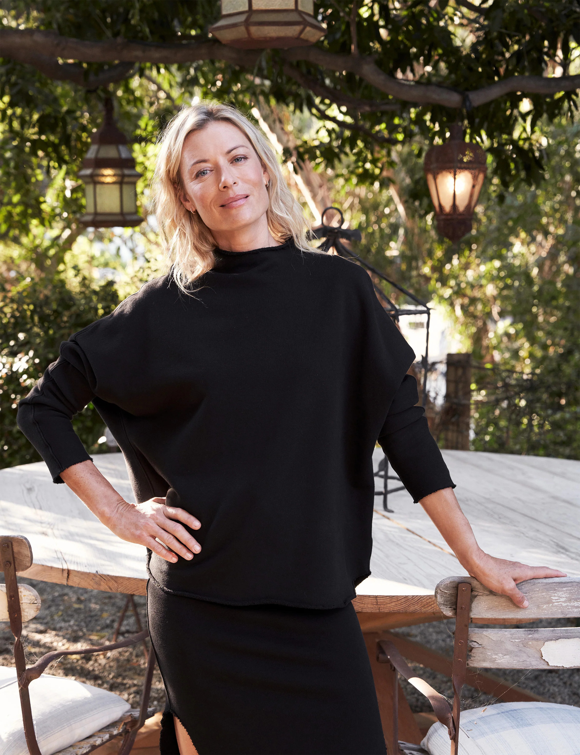 EFFIE Black, Triple Fleece | Frank & Eileen