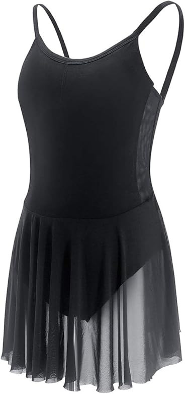 Daydance Women's Adult Skirted Leotards Dance Dress for Ballet, Aerobics | Amazon (US)