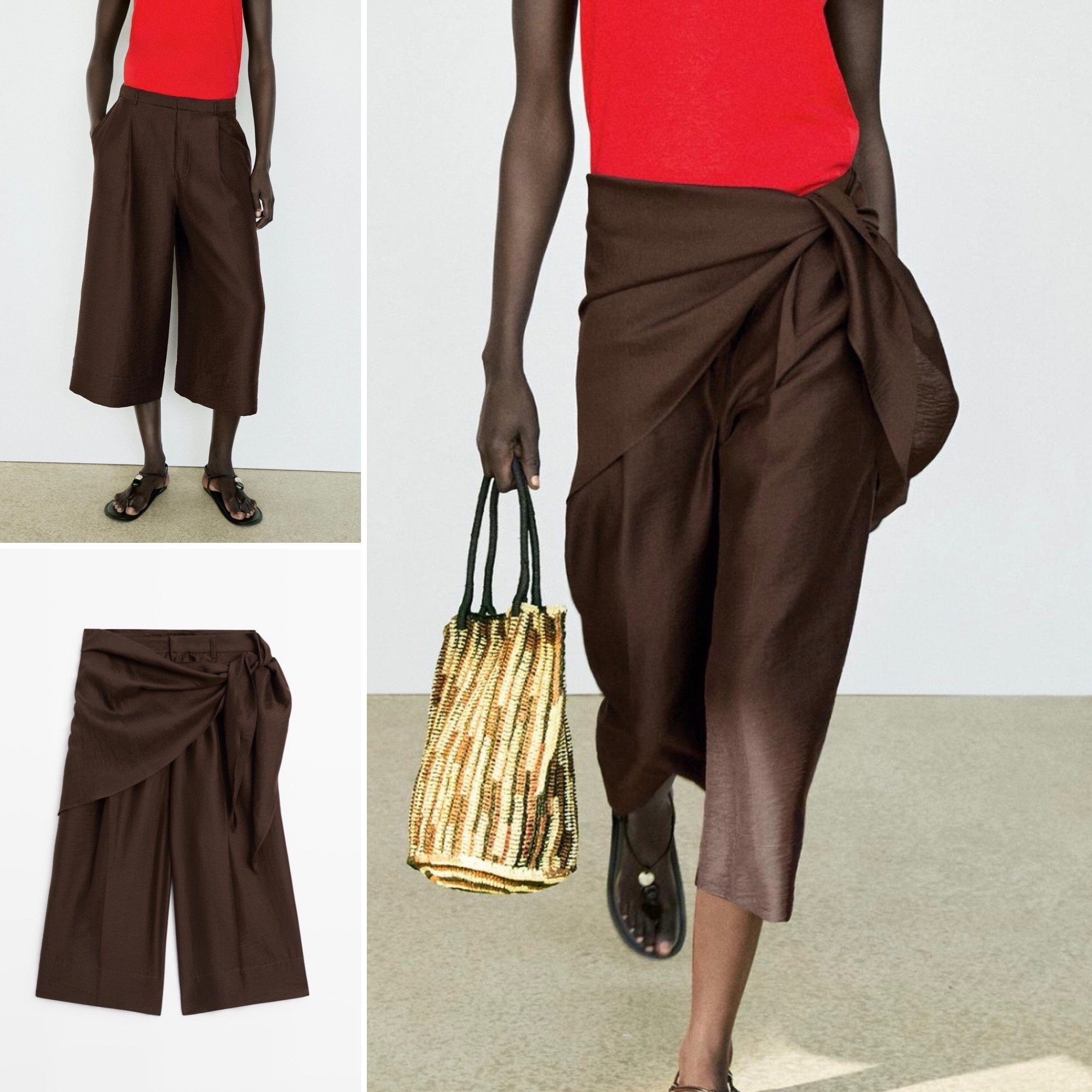 These longer style shorts are beautiful and come with an optional matching scarf 🤎

#LTKsummer