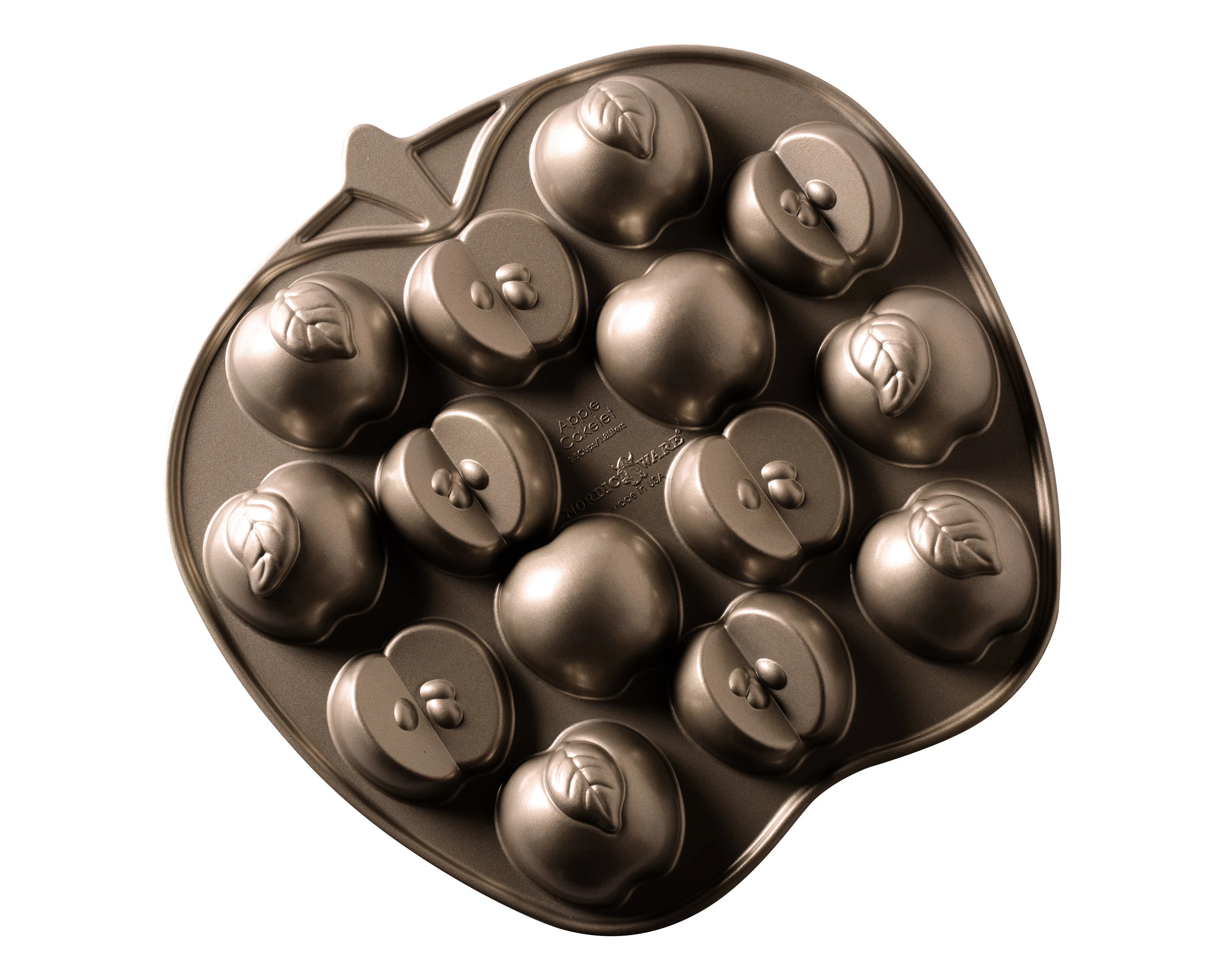 Nordic Ware Non-Stick Novelty Apple Slice Cake Pan | Perigold