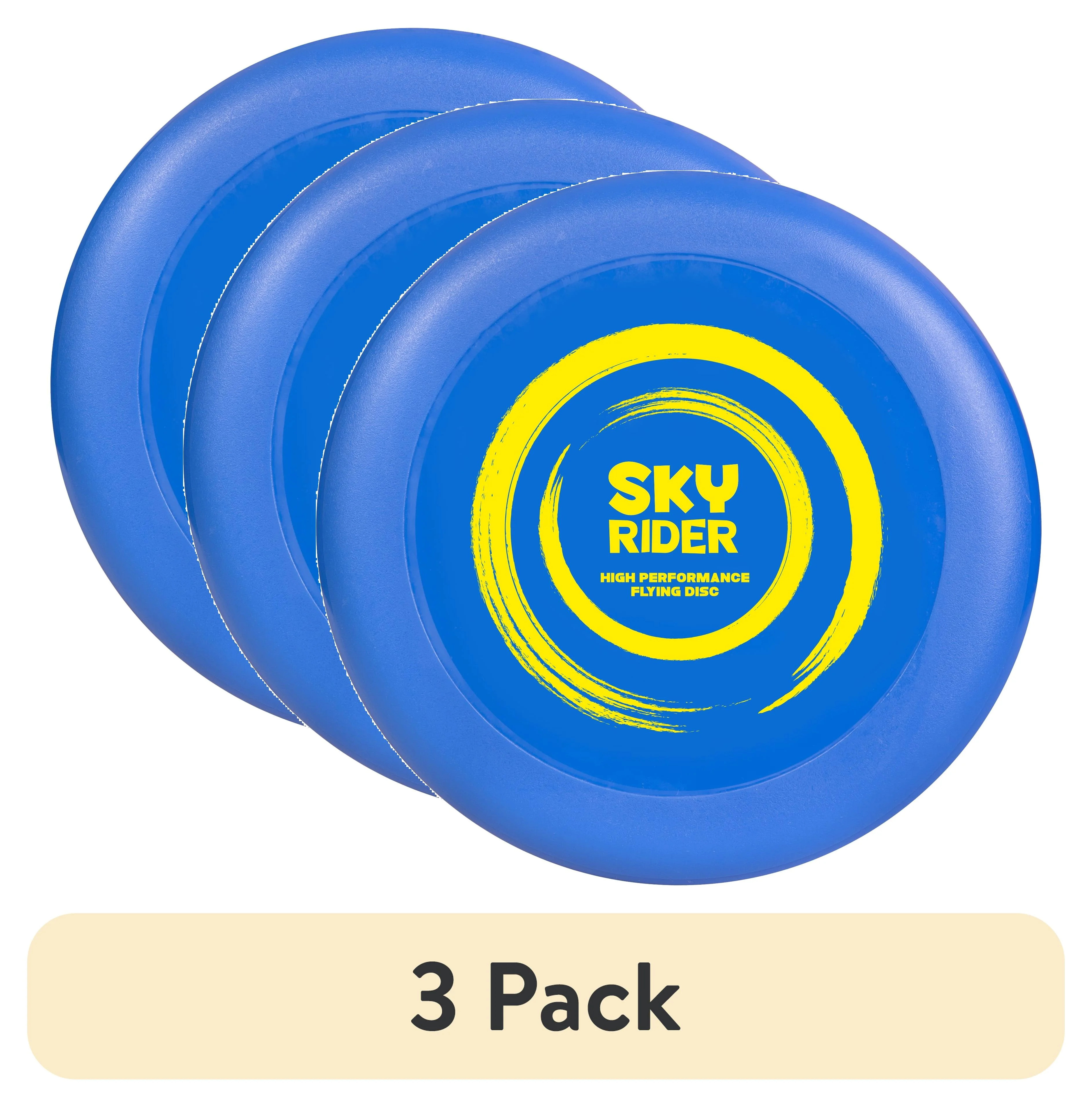 (3 pack) Sky Rider, Blue, Flying Disc, Children Ages 8+ | Walmart (US)