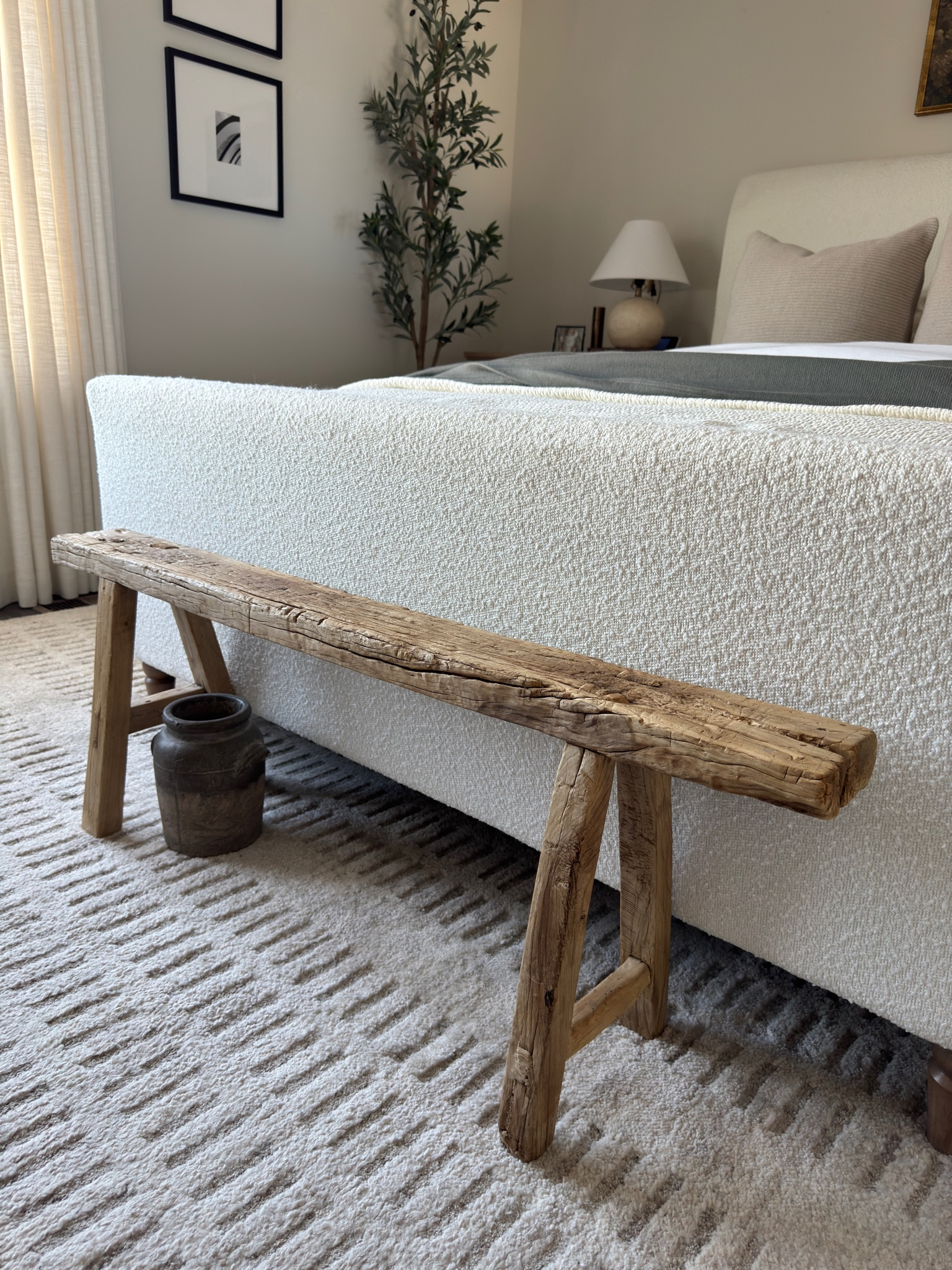 Organic skinny bench, noodle bench, antique bench, 

#LTKHome
