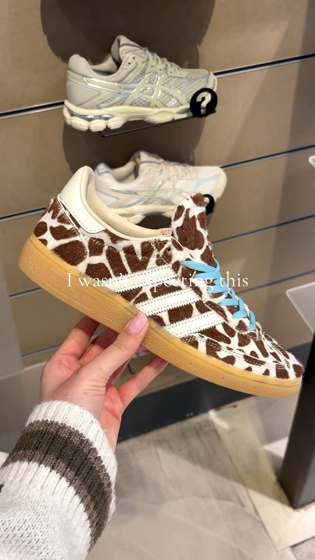 Adidas giraffe print Sambas. These are SO nice in person, love the pop of turquoise 👌🏼

#LTKActive #LTKootd #LTKMidsize