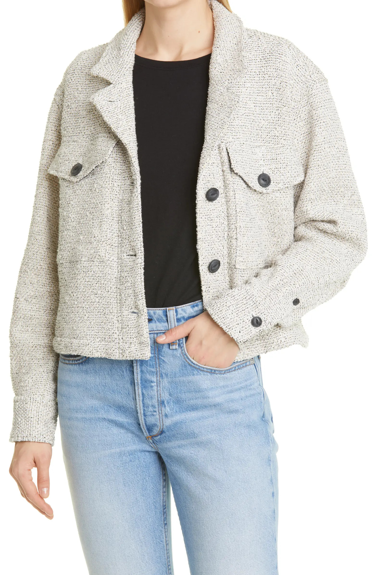 rag & bone Jessie Crop Shirt Jacket | Nordstrom | Nordstrom