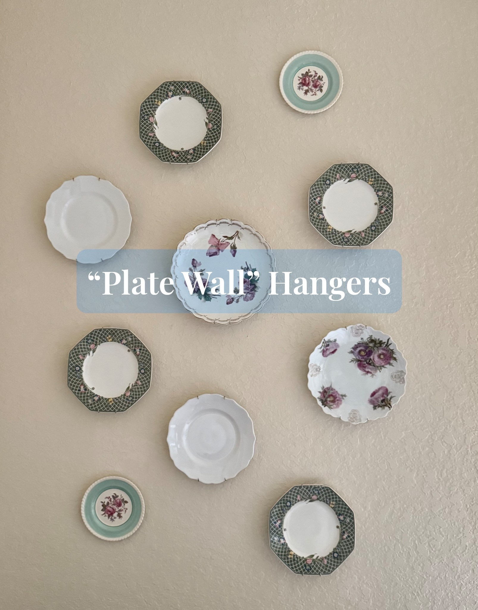🤍🌷I started a fun & playful "Plate Wall" in our home office! I used these stainless steel hooks from Amazon to securely hang the plates on the wall! Have fun creating your own Plate Wall!

Traditional Decor | Transitional Decor | 2026 Trendy Decor | Timeless Decor | Speing Decor Amazon Home 

#LTKHome