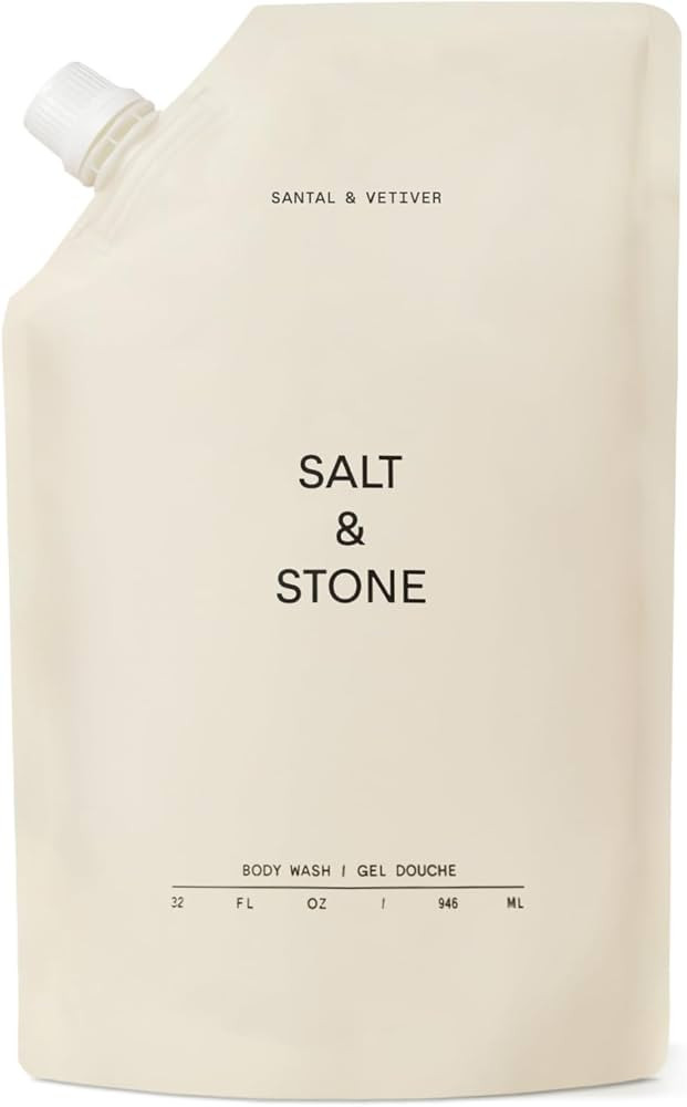 Salt & Stone Body Wash with Antioxidants for Deep Moisture | For Women & Men, Sulfate, Paraben, &... | Amazon (US)