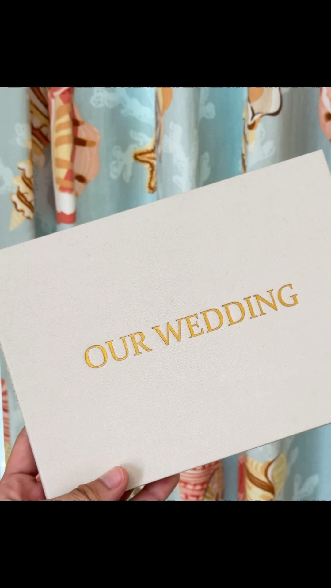 Linen wrapped faux coffee table book that’s actually a video player that plays our wedding video 🤍🤍 #1 suggested wedding gift or registry item, we love ours so much and find it so special to be able to play our video so easily! Great gift for family members as well - very easy to use

#LTKMothersDay #LTKWedding #LTKHome
