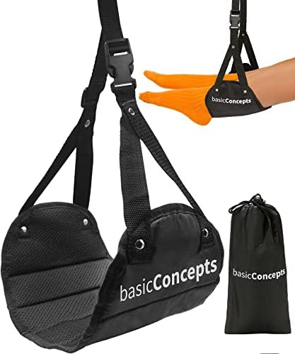Airplane Foot Hammock (Travel Comfortably), Perfect Airplane or Office Footrest to Relax Your Fee... | Amazon (US)