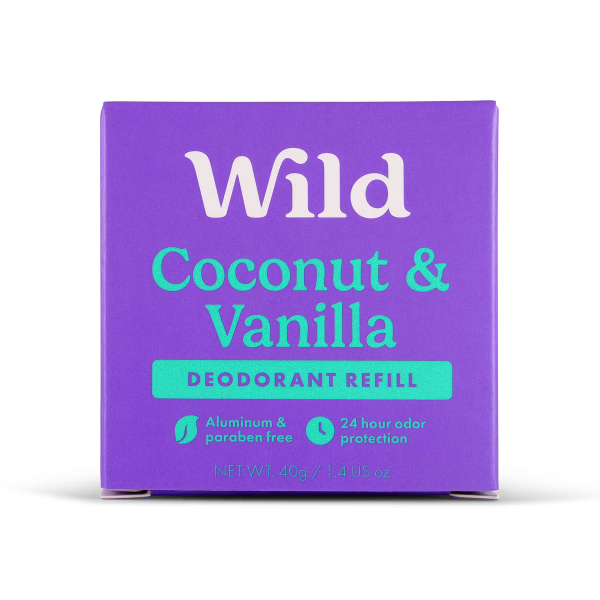 Wild Cosmetics Cream Deodorant Refill - Coconut & Vanilla - Aluminum-Free 1.4oz | Target