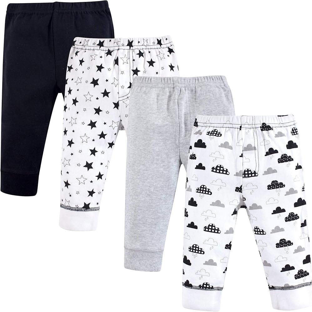 Hudson Baby Baby Girls' Cotton Pants and Leggings | Amazon (US)