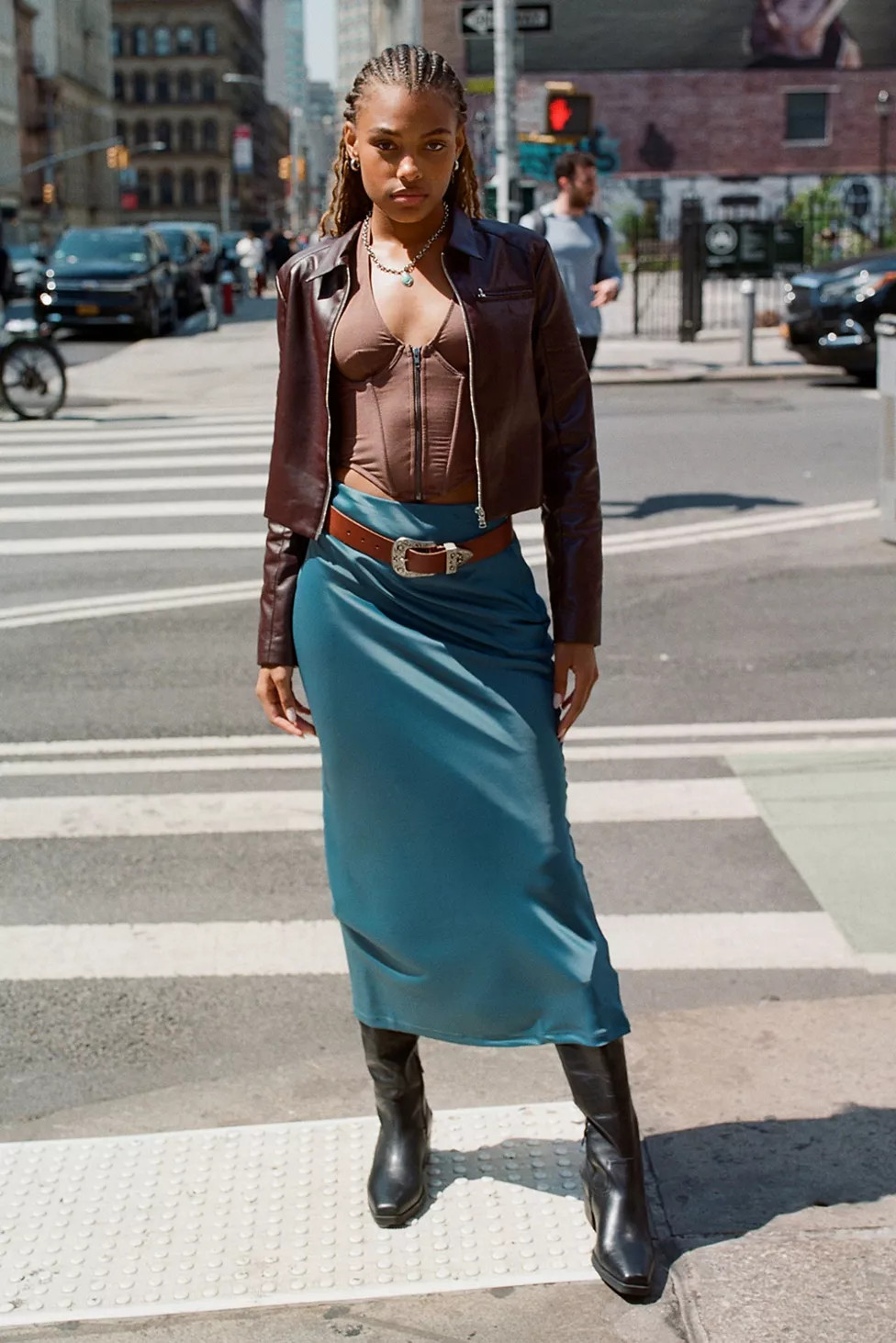 UO Winona Satin Maxi Skirt | Urban Outfitters (US and RoW)
