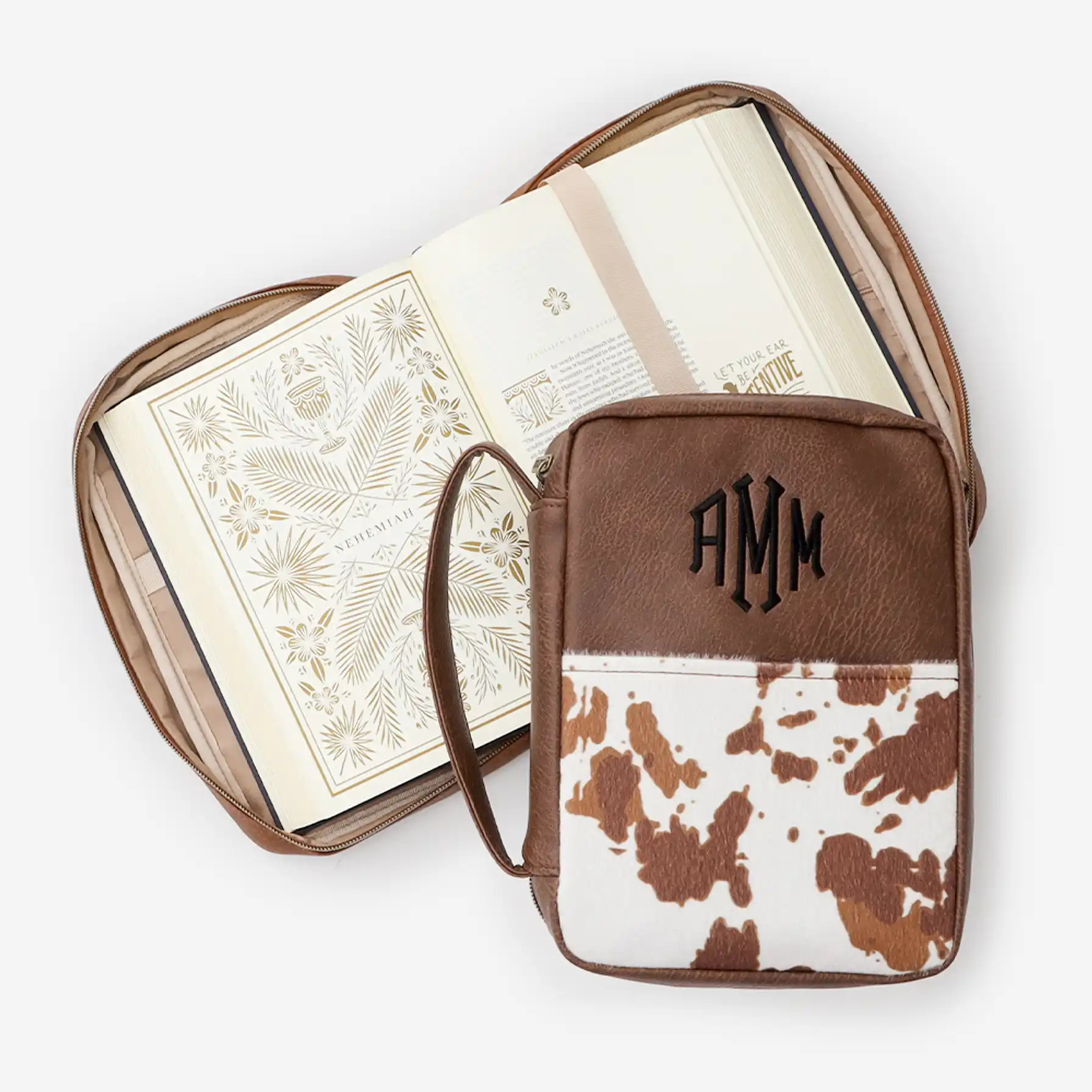 Monogrammed Bible Carrier | Marleylilly