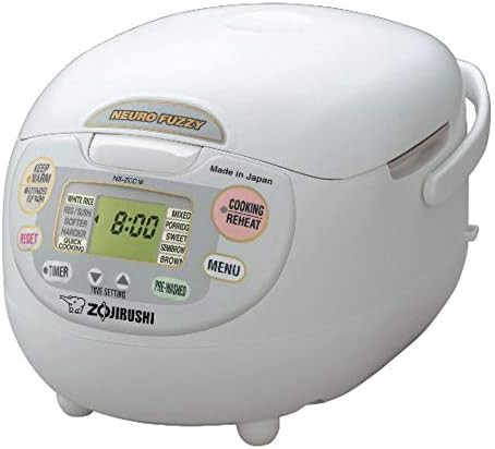 Zojirushi Neuro Fuzzy 10-Cup Rice Cooker and Warmer (Premium White) | Amazon (US)