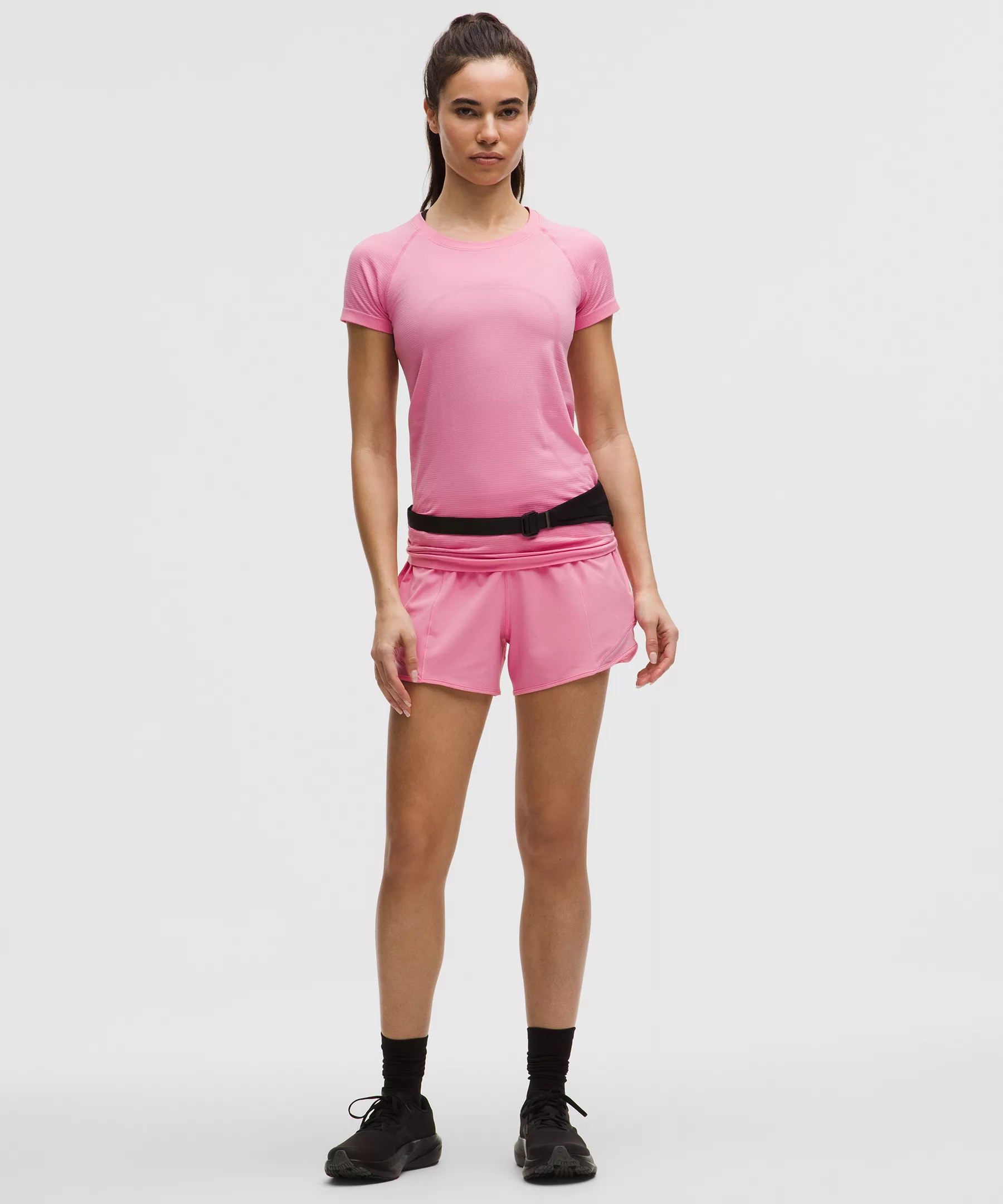 Hotty Hot High-Rise Lined Short 4" | Lululemon (US)