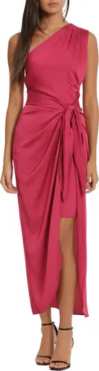 Draped Skirt One-Shoulder Dress | Nordstrom Rack
