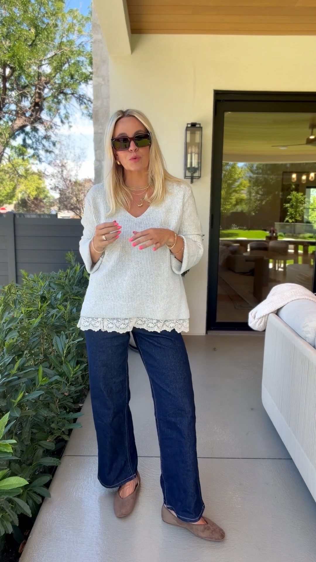 I sized up to a large in this sweater!

#LTKootd #LTKgrwm #LTKmomlife