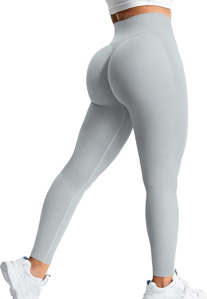 YEOREO Amplify Leggings for Women Seamless Scrunch Leggings Butt Lifting Gym High Waisted Athleti... | Amazon (US)