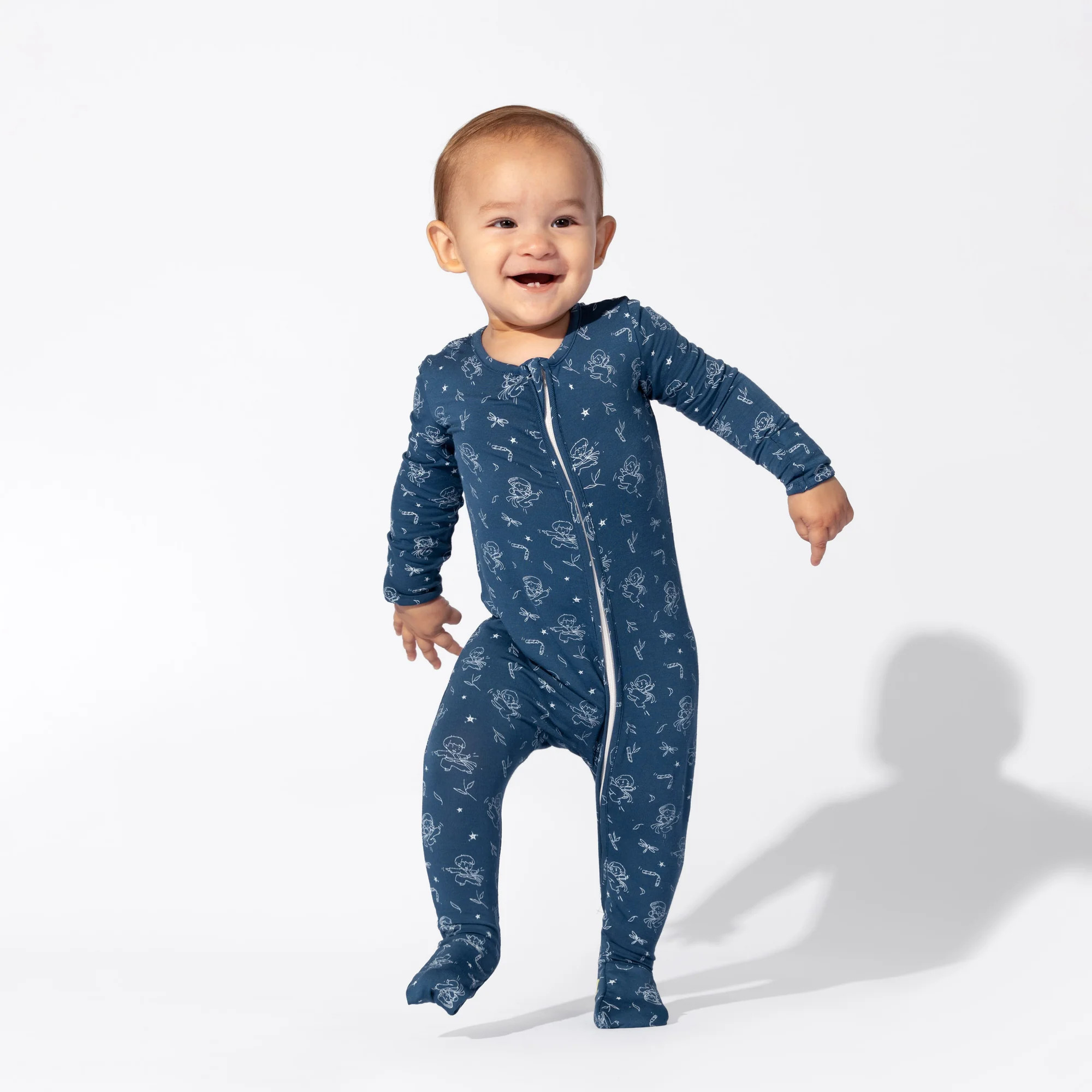 Ninja Bamboo Convertible Footie | Bellabu Bear