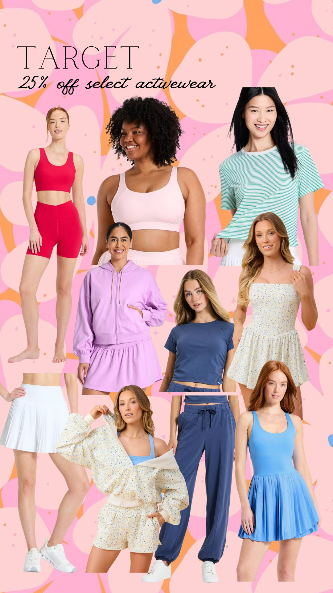 So many cute active pieces at Target on sale right now! Will be grabbing one of the active dresses for sure!  

 #LTKootd #LTKActive #LTKSaleAlert