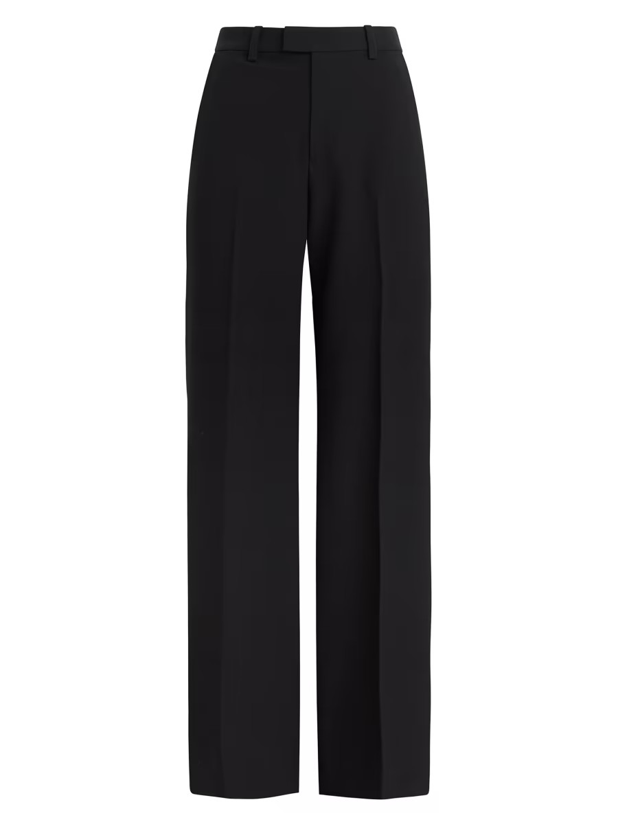 Odessa High-Rise Straight-Leg Pants | Saks Fifth Avenue
