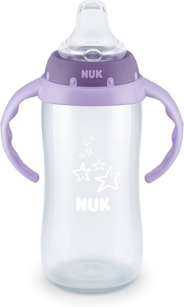 NUK Large Learner Tritan Cup, 10 oz, 8+ Months – BPA Free, Spill Proof Sippy Cup | Amazon (US)