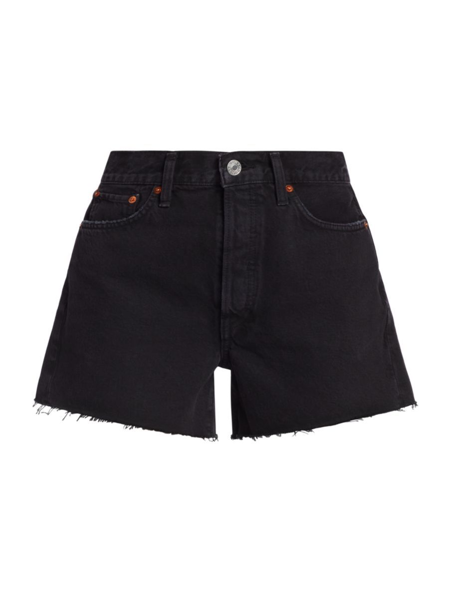 90S Low Slung Denim Shorts | Saks Fifth Avenue