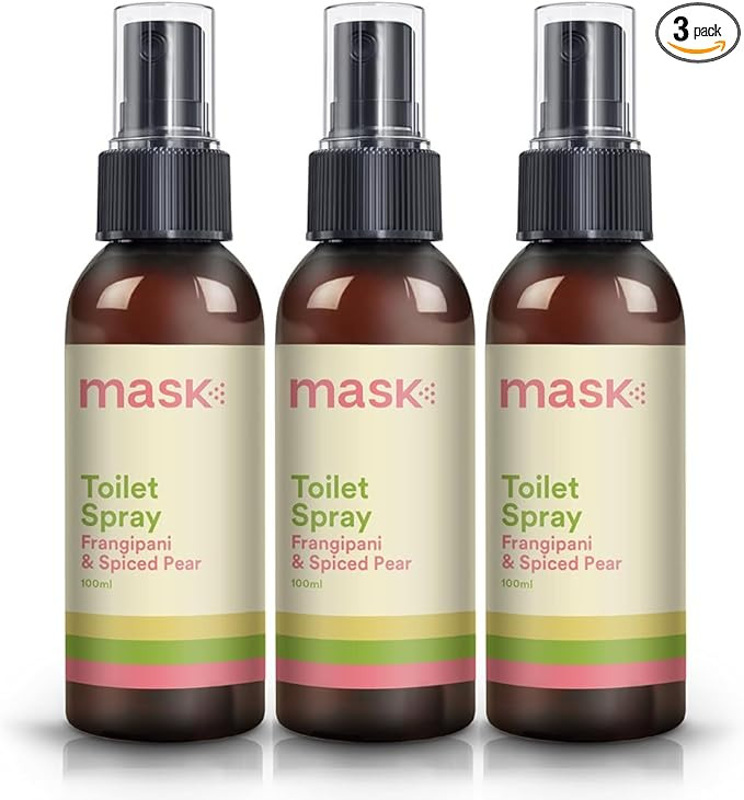 Mask Toilet Spray - Travel Size Bathroom Spray, Pack of 3, Bathroom Air Freshener, Bathroom Deodo... | Amazon (US)