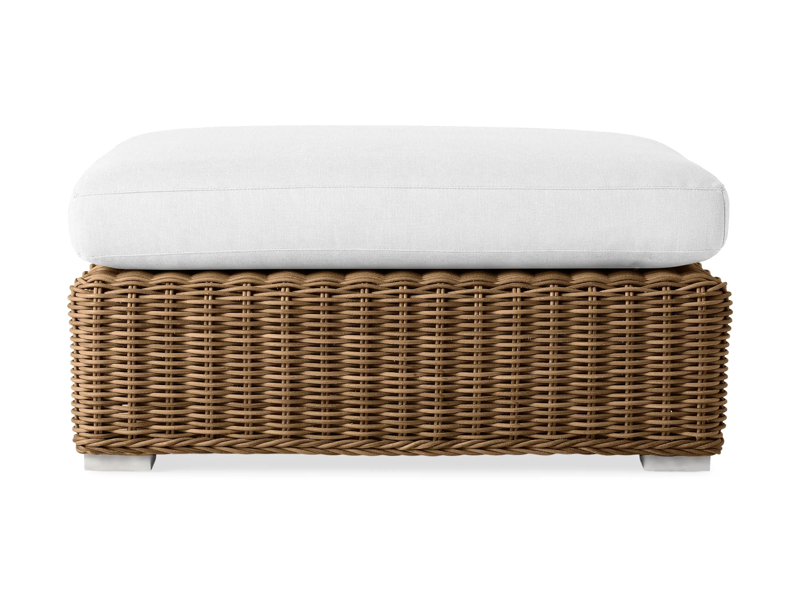 Montauk Outdoor Ottoman | Arhaus