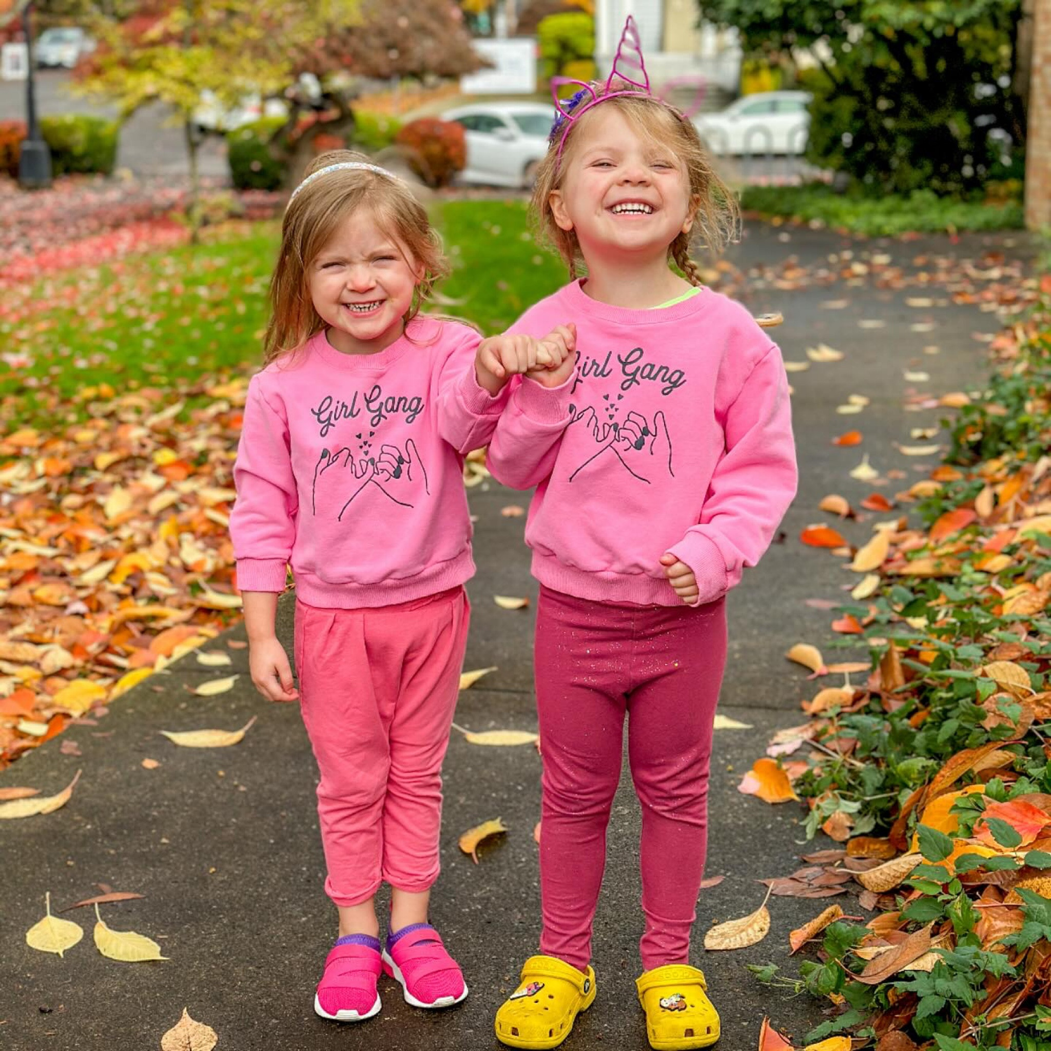 CUTEST Girl Gang sweatshirts from The Wishing Elephant! These have been our fave for years, would be so cute with a red tulle skirt for Valentine's Day!

Toddler preschool girl Valentine's Day shirt sweatshirt outfit 

#LTKSeasonal #LTKKids