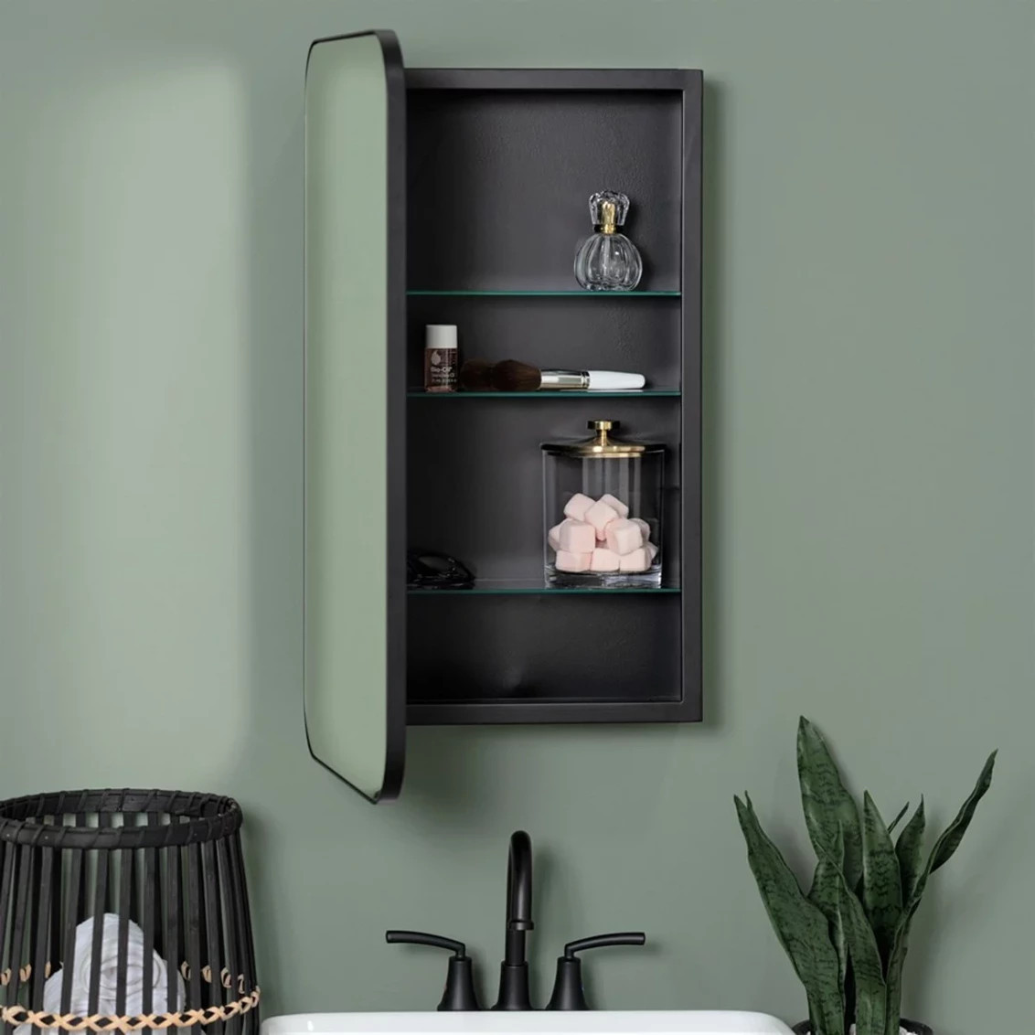 Refreshingly Rectangular Medicine Cabinet Mirror | Shades of Light