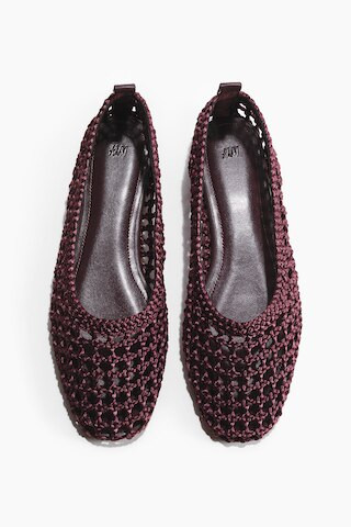 H & M - Braided Flats - Dark Brown | H&M (US + CA)