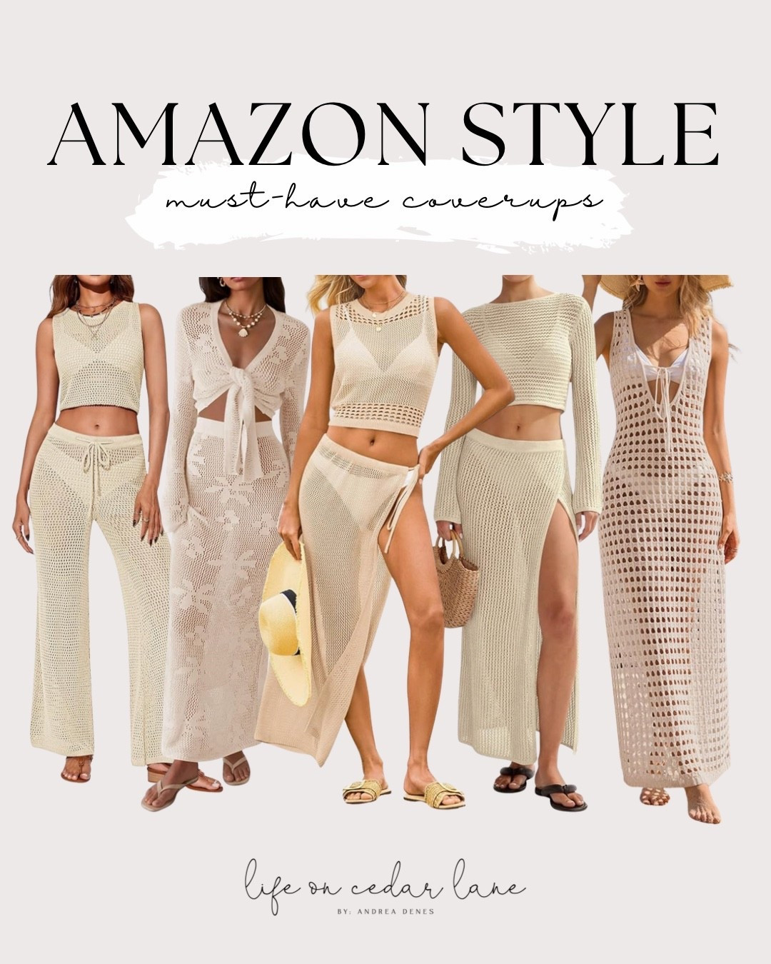Elevate your summer beach look with these chic crochet cover-ups! Perfect for your vacation. #beachstyle #amazonstyle

#LTKTravel #LTKSwim #LTKSaleAlert