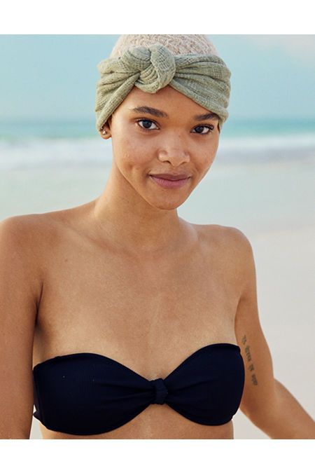 Aerie Gauze Twist Headband | American Eagle Outfitters (US & CA)