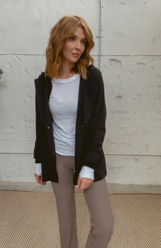 This athletic blazer is a new favorite for me! Walmart Active Wear is SO good!   #fashionover40 #styleinspo #over40fashion #walmartfashion #walmarttryon 

 #LTKActive #LTKOver40 #LTKFindsUnder50