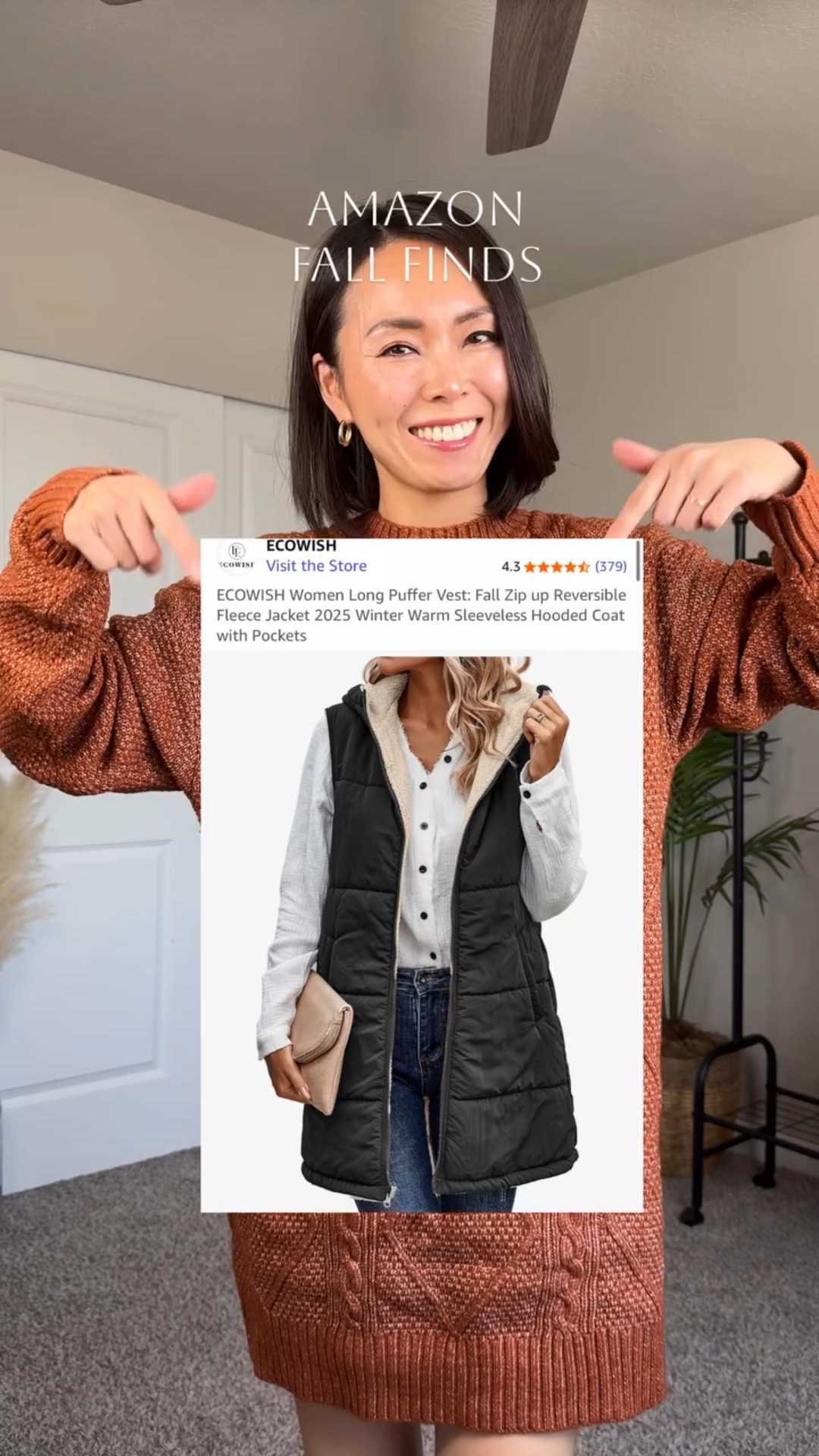 ✨ Fall layers done right 🍂🖤
From chunky knits to warm puffer vests, these pieces are perfect for staying stylish and cozy all season long! 🍁✨

Comment “shop” for the link!🔗 

#ecowish @ecowish.official #fashionstyle #stylishmom #ootd #outfit #momfashion #budgetfriendlyfinds #chicfashion #casualstyle #30sfashion #millennialfashion #trendyfashion #fashionfinds #standoutstyle #momstyle #affordablefashion #chiccasual #fashionista #modernmom #styleinspo #fashiontrends #budgetfashion #casualchic #effortlessstyle #40sstyle 
#FallStyle #CozyVibes #OOTD