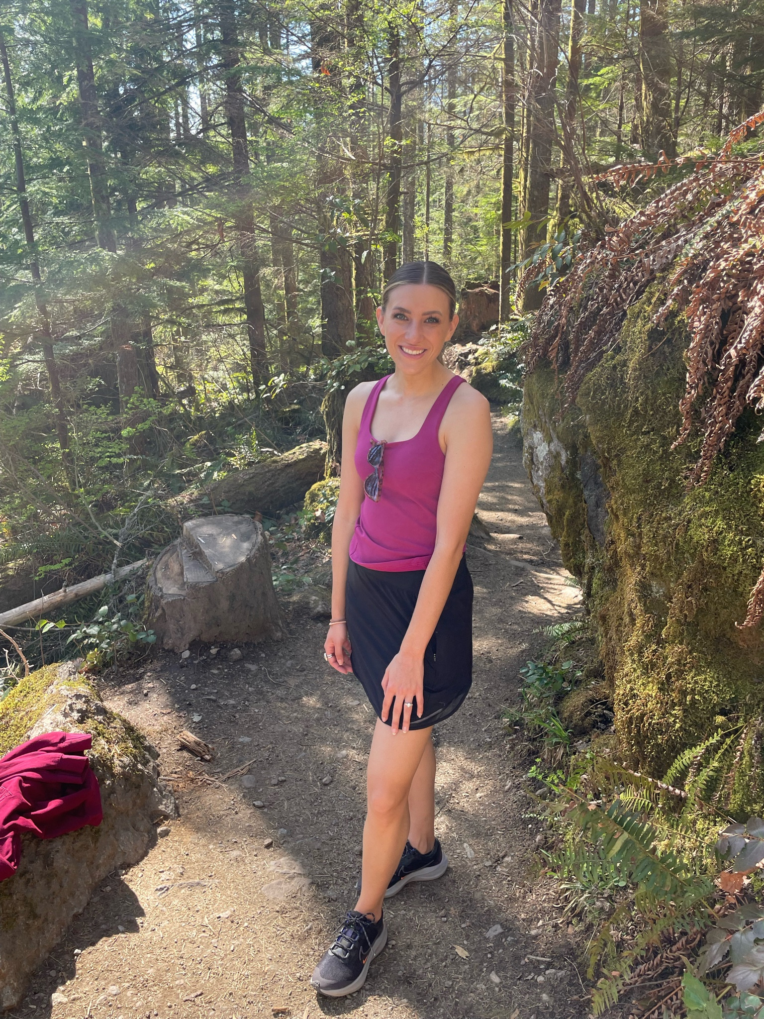 You can find me hiking in this lululemon skirt ALL summer!!

Spanks underneath that don’t ride up, so comfortable, full range of motion, and a pocket I could fit my phone in! 

#LTKfit #LTKtravel #LTKSeasonal
