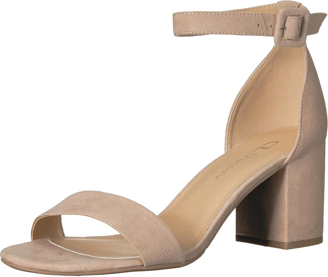 CL by Chinese Laundry Women's Jody Heeled Sandal, Nude Suede, 6 | Amazon (CA)
