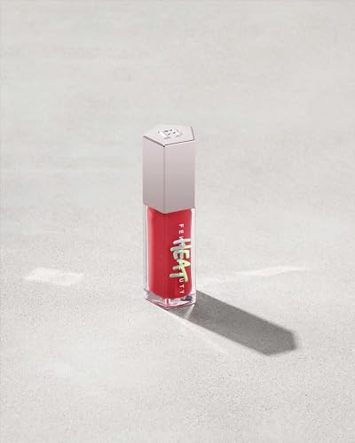FENTY BEAUTY Gloss Bomb Heat Lip Luminizer and Plumper, Rihanna Hot Cherry., 0.3 Fl Oz (Pack of 1) | Amazon (US)