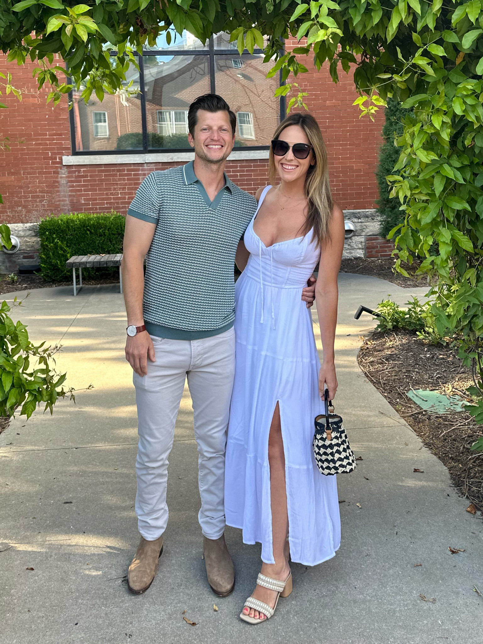 Dress TTS xs 
Shirt TTS men’s small 

Tried to find similar shoes

#LTKItBag #LTKFindsUnder100 #LTKMens