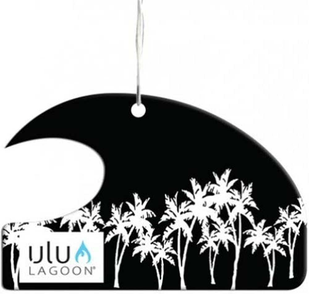 Ulu Lagoon Coconut Surf Wax Scent Mini Wave Air Freshener (White Palms) | Amazon (US)