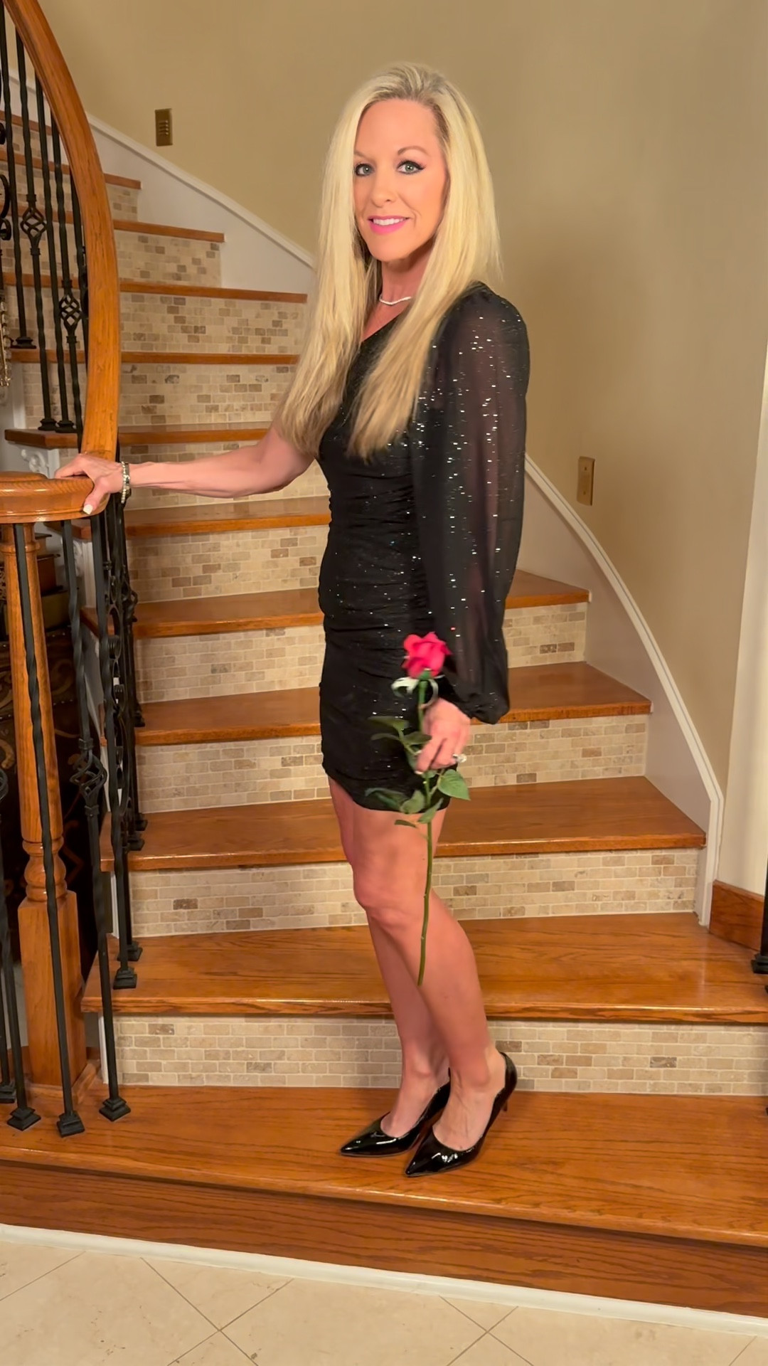 The perfect little black dress for any occasion! Weddings, parties, date night… you name it! I am 5’4”, 113 lbs and wearing a size small (shoe discount code:  AMY15) 👠🌹

#LTKWedding #LTKParties #LTKShoeCrush
