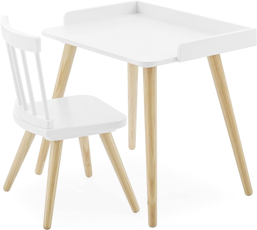 Delta Children Essex Kids' Desk & Chair Set-Greenguard Gold Certified-Ideal for Arts & Crafts, Sn... | Amazon (US)