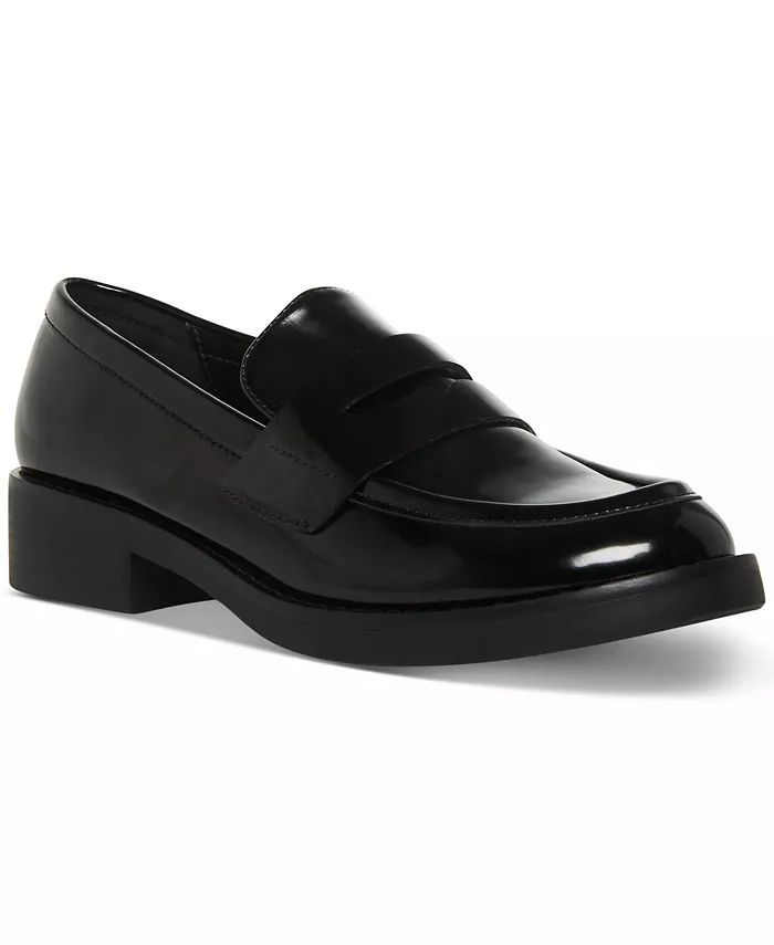 Cecily Tailored Penny Loafer Flats | Macy's