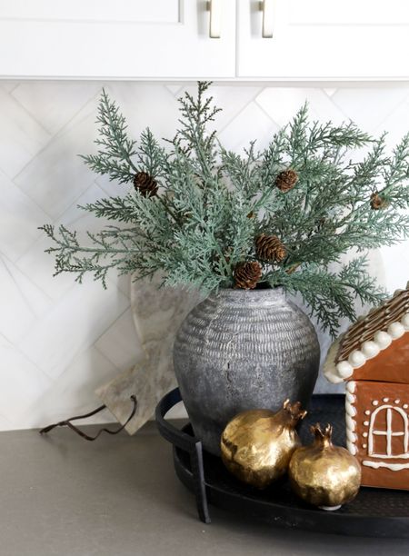 These stems are SUCH a steal and look so realistic! They are a great size for smaller accent vases for nightstands, bathrooms, or to fit under cabinets. #homedecor #ltkchristmas #ltkholiday #holidaydecor #naturalchristmas

#LTKhome #LTKSeasonal #LTKHoliday