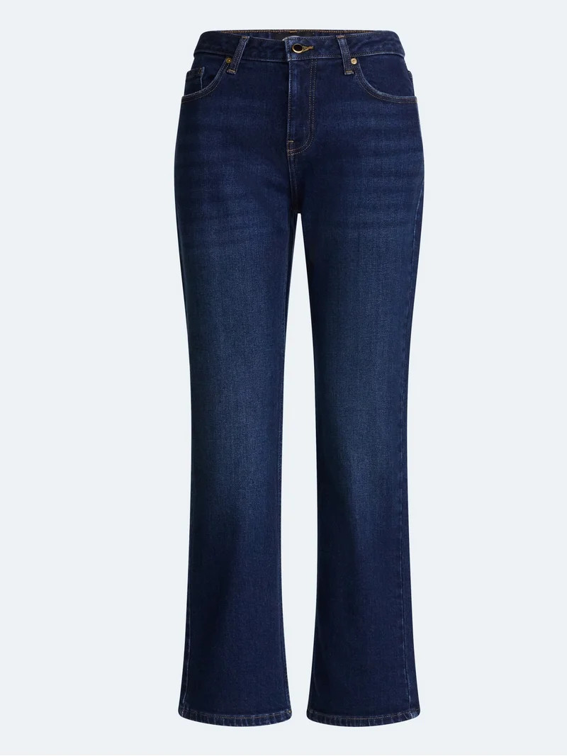 Scoop Women\u2019s and Women's Plus The Stanton Stovepipe Jeans, 30'' Inseam, Sizes 0-28W | Walmart (US)