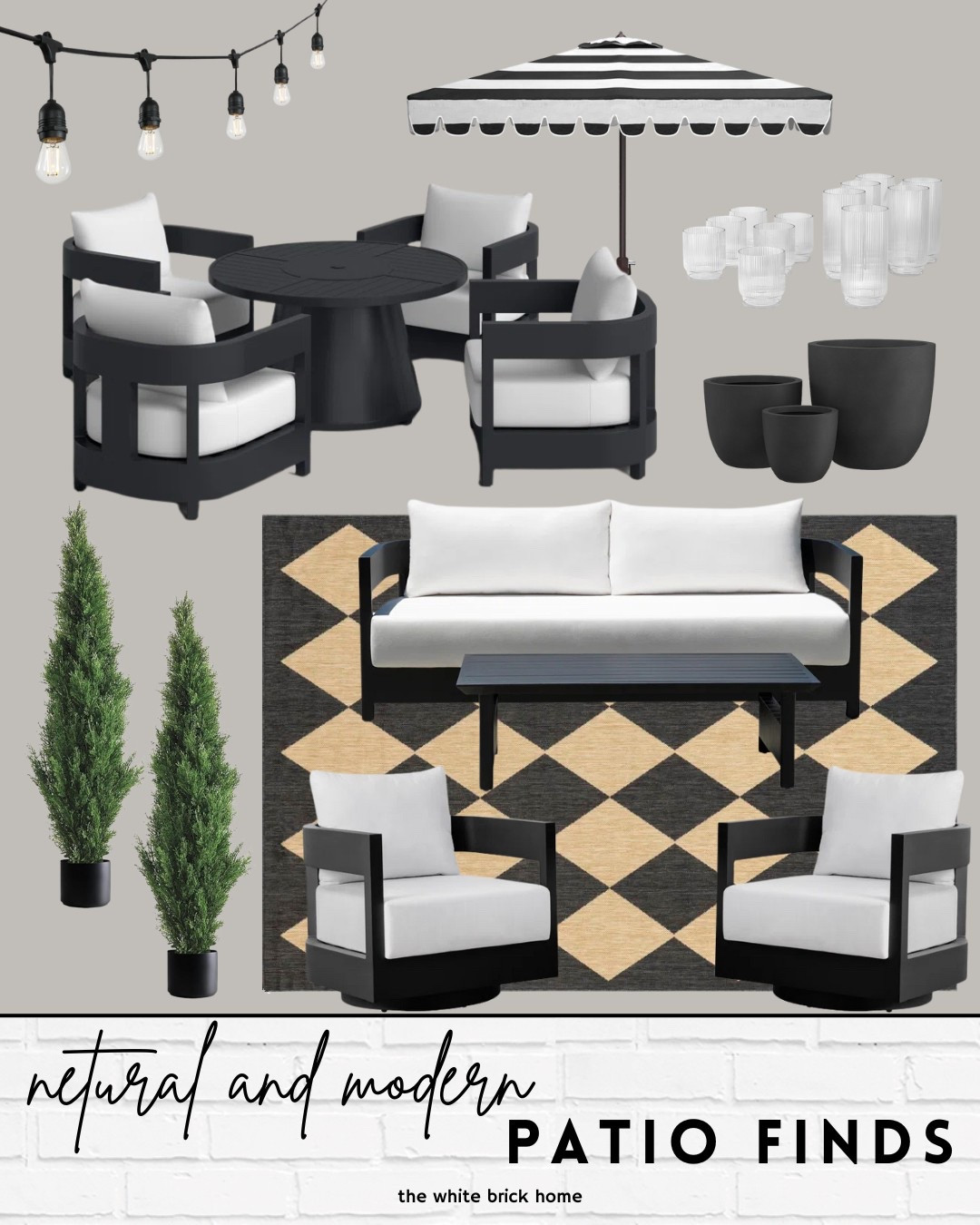 Beautiful outdoor finds for a chic, comfortable patio! 

Patio, patio furnitures patio decor, patio accessible, faux greenery, patio decor, umbrella, outdoor umbrella, outdoor living, outdoor rug, patio rug, patio set, furniture, patio furniture, porch, outdoor seating, outdoor coffee table, home decor, home design, outdoor lighting, home finds, Wayfair, Wayfair patio, target, Amazon 

#LTKSeasonal #LTKHome #LTKSaleAlert