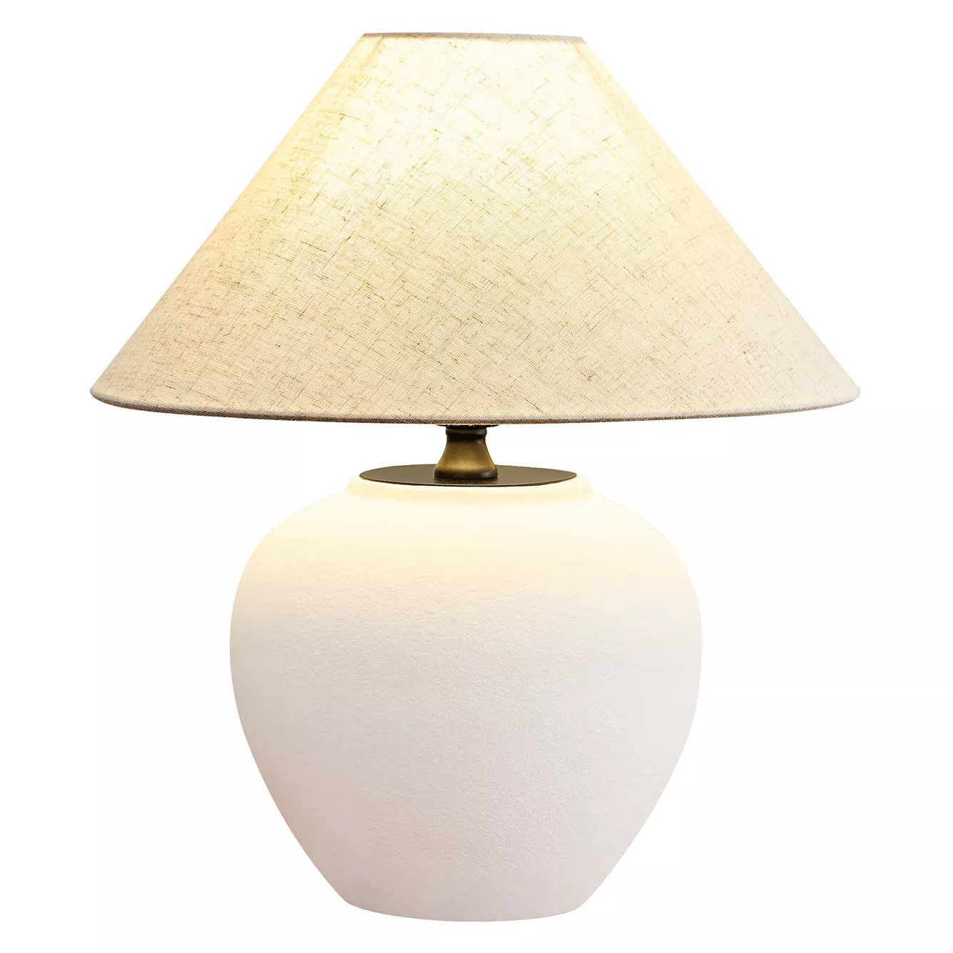 POWLIG Modern Ceramic Table Lamp - Bedside Lamp for Bedroom & Living Room-15.75" | Kohl's