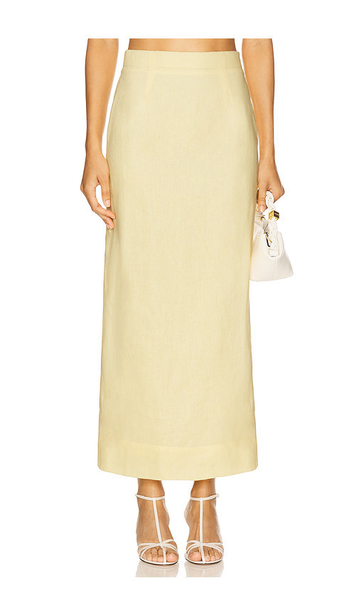 Rue Sophie Adan Skirt in Yellow. Size XS. Also in S, XL. | Revolve Clothing (Global)