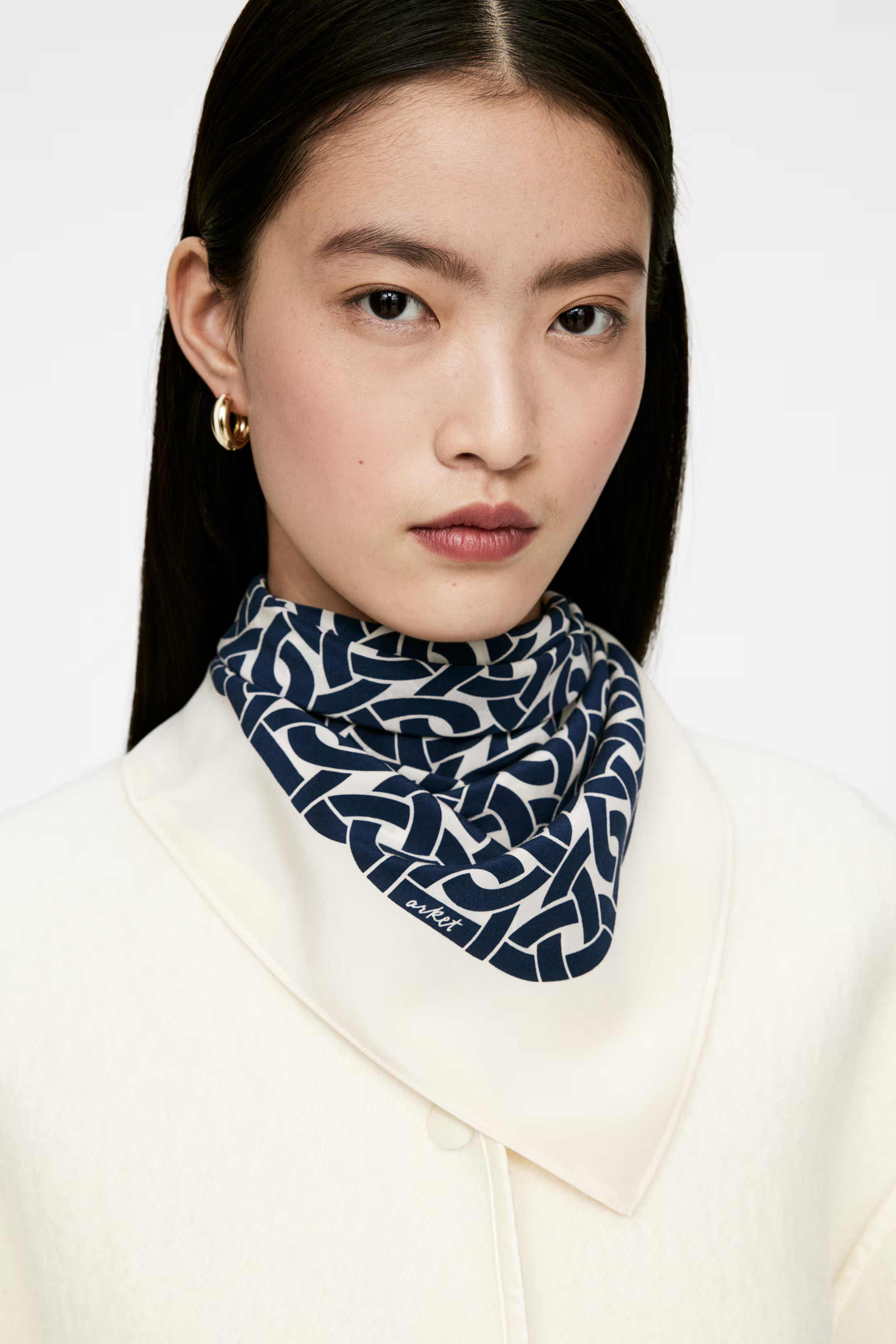 Printed Silk Scarf | H&M (UK, MY, IN, SG, PH, TW, HK)