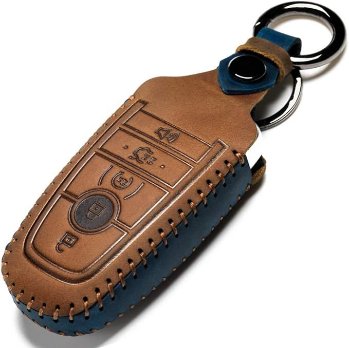 LYGKMU Ford Dedicated Cover Key Fob Case Suit for Keyless | Amazon (US)